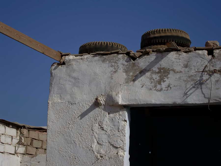 sinai, egypt, konczak, photography Tyres on Roof